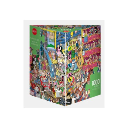 Puzzle 1000 pzs. Lyon, Best of Musicals